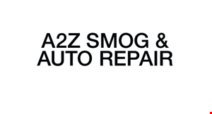 A2Z Smog & Auto Repair logo