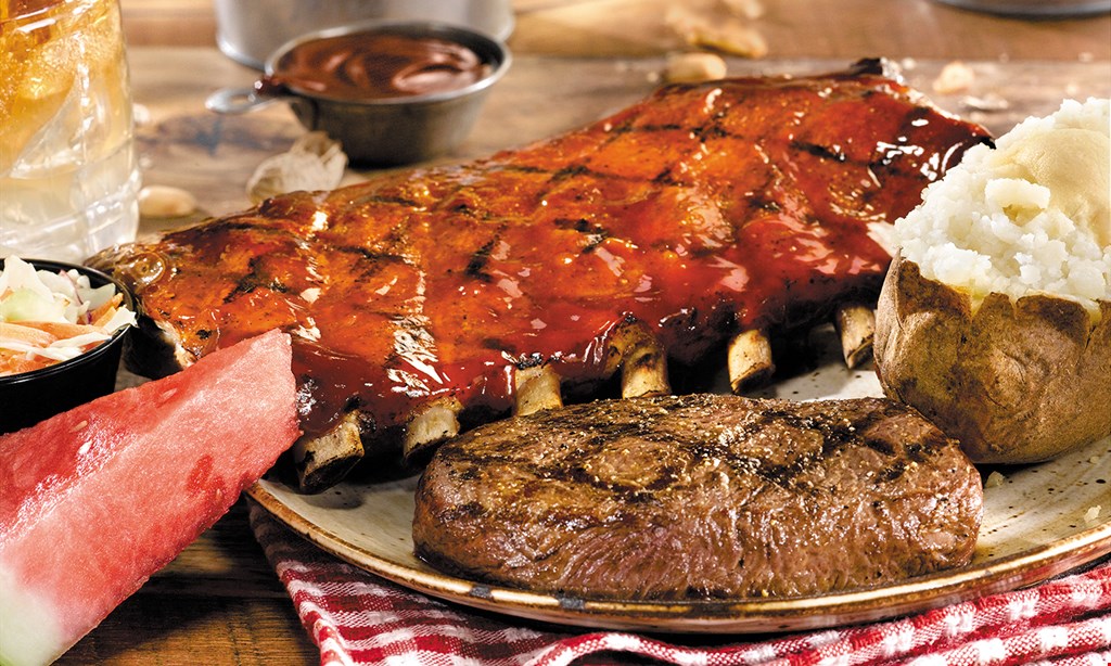 Product image for Logan's Roadhouse $20 off any party of 6 or more.