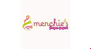 Product image for Menchie's FREE yogurt buy 1 yogurt, get 1 free yogurt of equal or lesser value.