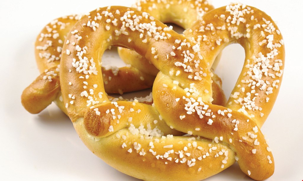 Product image for Philly Pretzel Factory FREE 2 pretzels