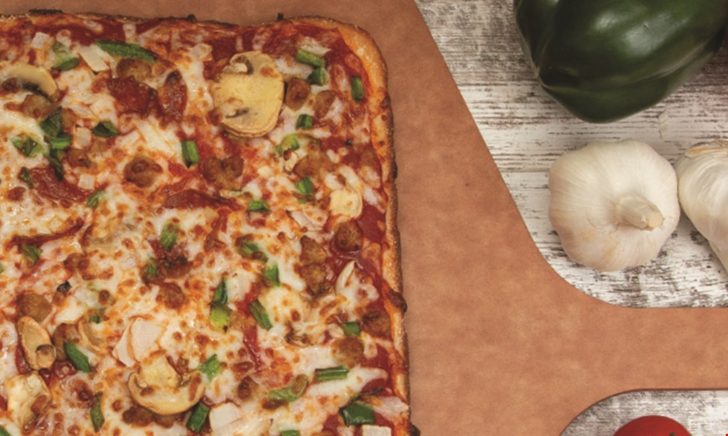 Product image for Pizza Joe's Hot & Zippy Sauce Is Back $7, 6-Cut Hot & Zippy Taco Pizza 