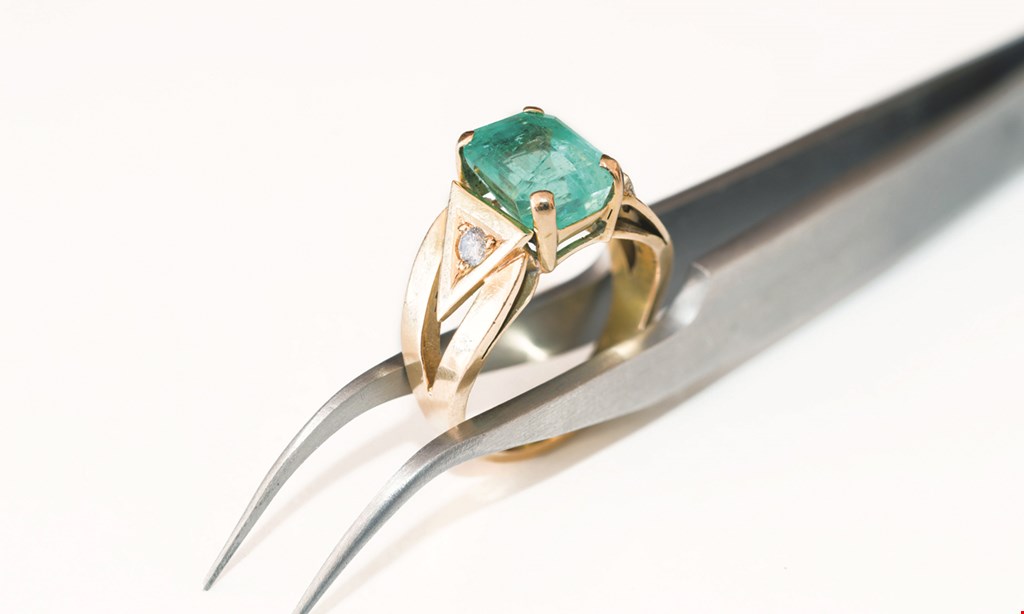 Product image for Jewelry Repair Service Center $5 off same-day ring resizing. 