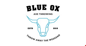 Blue Ox Axe Throwing logo