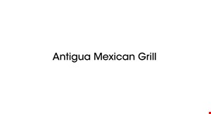 Antigua Mexican Grill logo