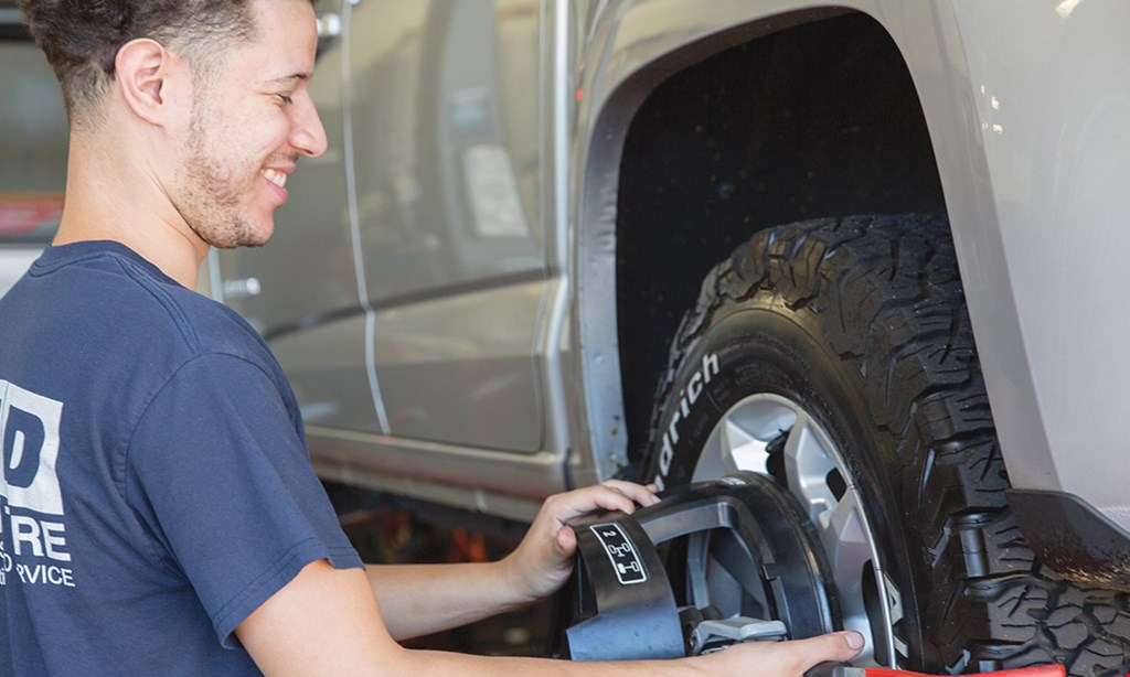Product image for ETD Discount Tire & Service $20 Off Wheel Alignment