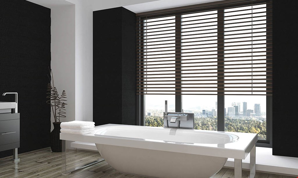 Product image for Budget Blinds 30% OFF Signature Series blinds & shades valid for the month of May only. 