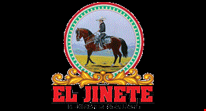 Product image for El Jinete $5 off any purchase of $30 or more. 