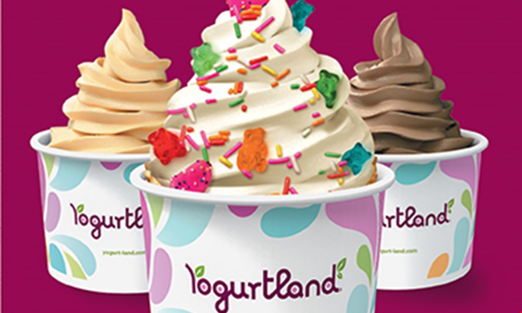 Product image for Yogurtland Buy One get One Free 