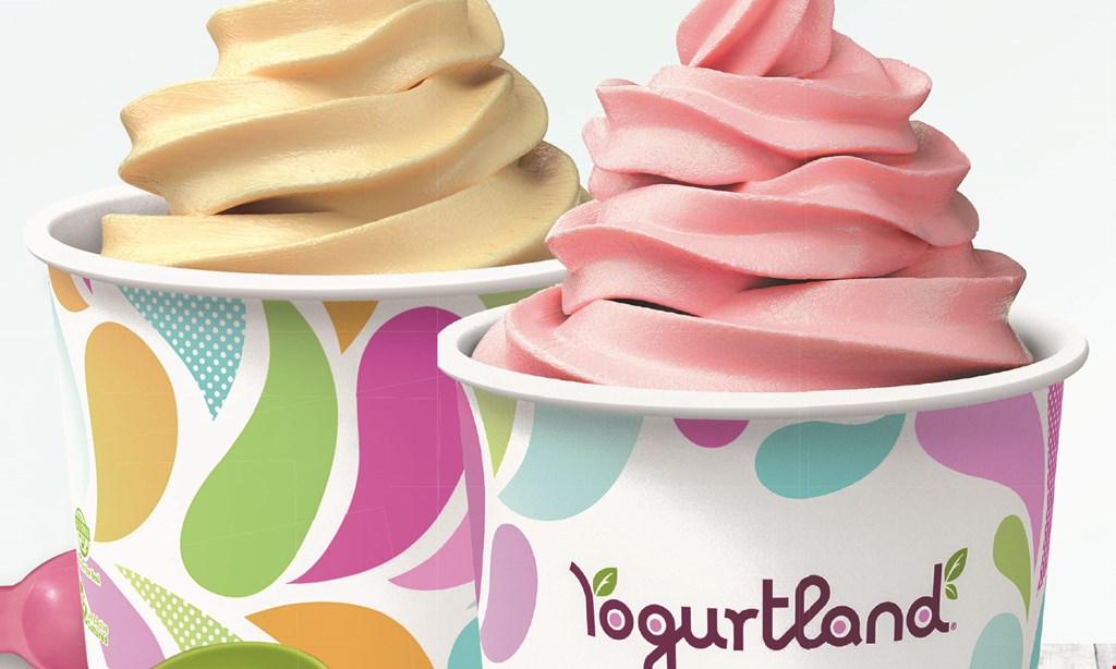 Product image for Yogurtland - Plaza Mexico BUY ONE GET ONE FREE $5 MINIMUM PURCHASE.