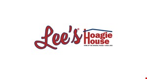 Lee's Hoagie House of East Norriton logo