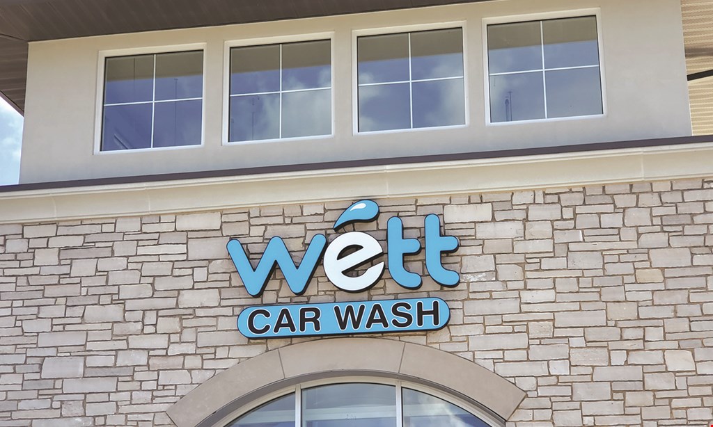 Product image for Wett Car Wash $5 off first month of WETT WORKS Monthly Wash Club. 