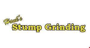 Product image for Hanks Stump Grinding FREE ESTIMATE 