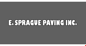E Sprague Paving INC. logo