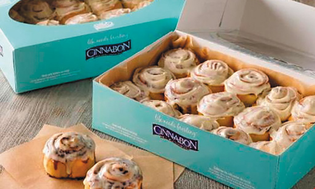 Product image for Cinnabon $2 Off any purchase of $15 or more