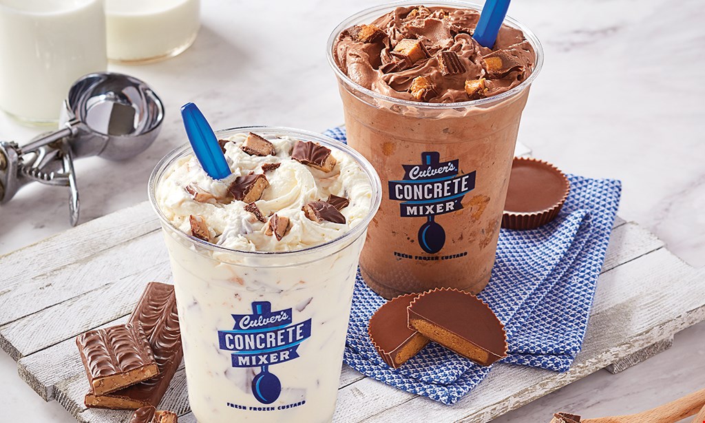 Product image for Culver's BUY 1 GET 1 FREE Any Medium Concrete Mixer. 