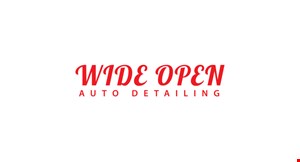 Wide Open Auto Detailing logo