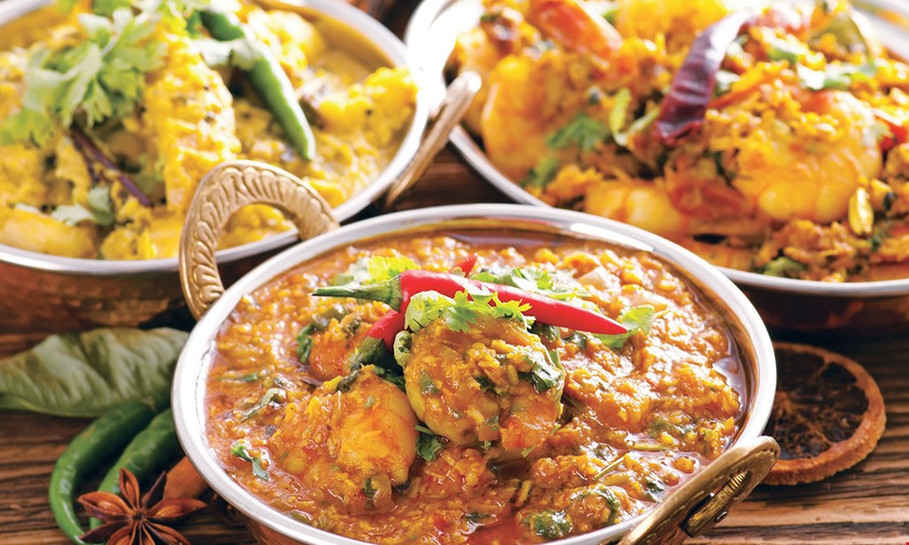 Product image for Indian Cafe LUNCH SPECIAL THALI $2 OFF buy 2 lunch Thalis, get $2 off.