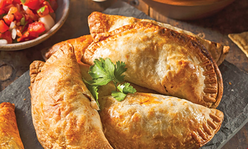 Product image for Island Empanada EMPANADAS BUY 2 GET 1 FREE of equal value • pick-up only. 