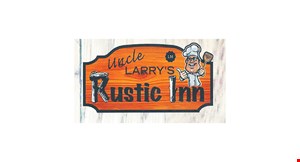 Product image for Uncle Larry's Rustic Inn $10 offany purchase of $50 or more. 