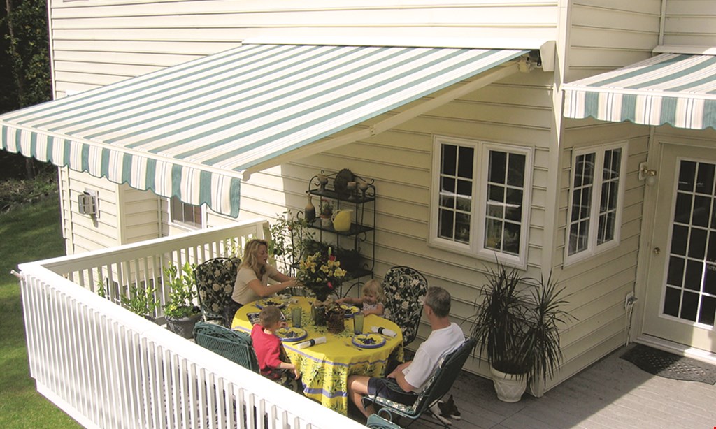 Product image for Sunair Awnings & Solar Screens Up to $250 off a Sunair or Suntube lateral arm awning.