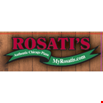 Product image for Rosati's Pizza FREE PIZZA buy any 14” 1-topping pizza & get 12” thin crust cheesE pizza free! Code: C12W14. 