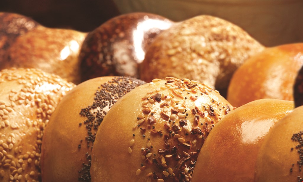 Product image for Bruegger's Bagels Free Bagel & Cream Cheese with any large beverage purchase 
