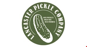 Product image for Lancaster Pickle Company $5 OFF any purchase of $25 or more. 
