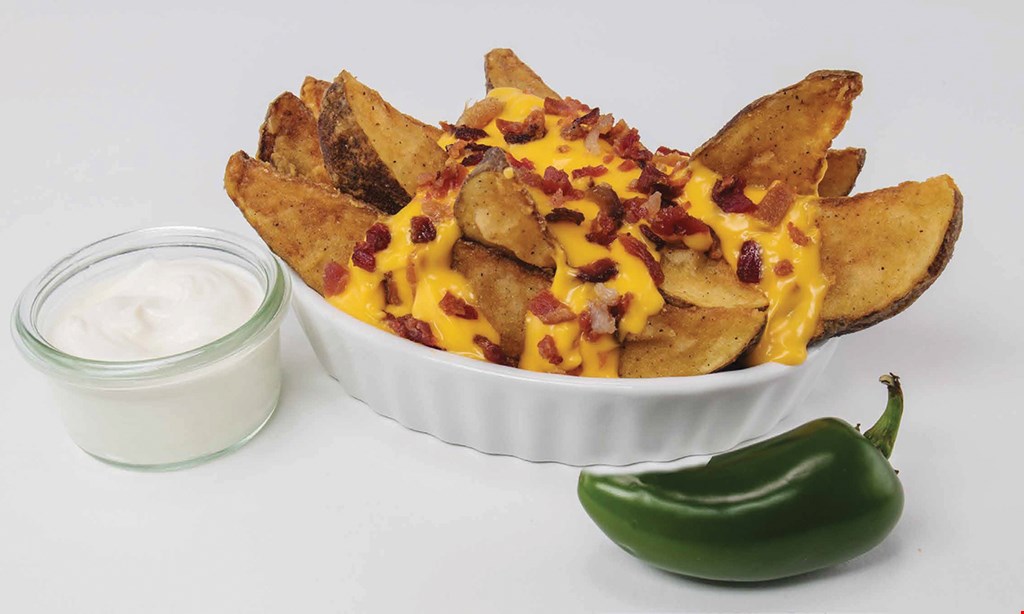 Product image for Lee's Famous Recipe Chicken Upgrade any individual side to loaded potato wedges for $1
