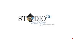 Studio 36 Bead Shop & Artisans Gallery logo