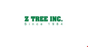 Product image for Z Tree Inc. 20% OFF any service. 
