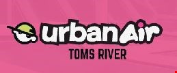 Product image for Urban Air Toms River Valid for June 2023. $50 OFF any deluxe, ultimate and platinum parties.