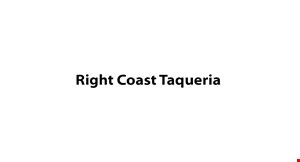 Right Coast Taqueria logo