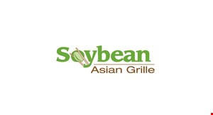 Product image for Soybean Asian Grille 10% OFF your total bill, mon.-thurs. · dine in only. 