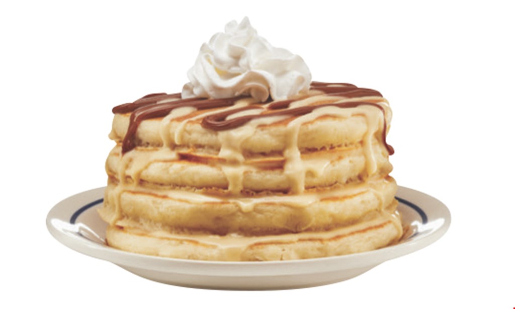 Product image for IHOP $5 Off any purchase of $25 or more regular priced entree only. 