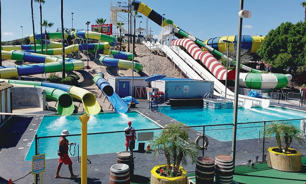 Product image for Mesa Golfland Sunsplash FREE waterpark admission buy 2 waterpark admissions ($75.98) at regular price and get the 3rd of equal or lesser value FREE