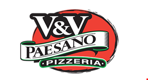 V & V Paesano Pizza logo