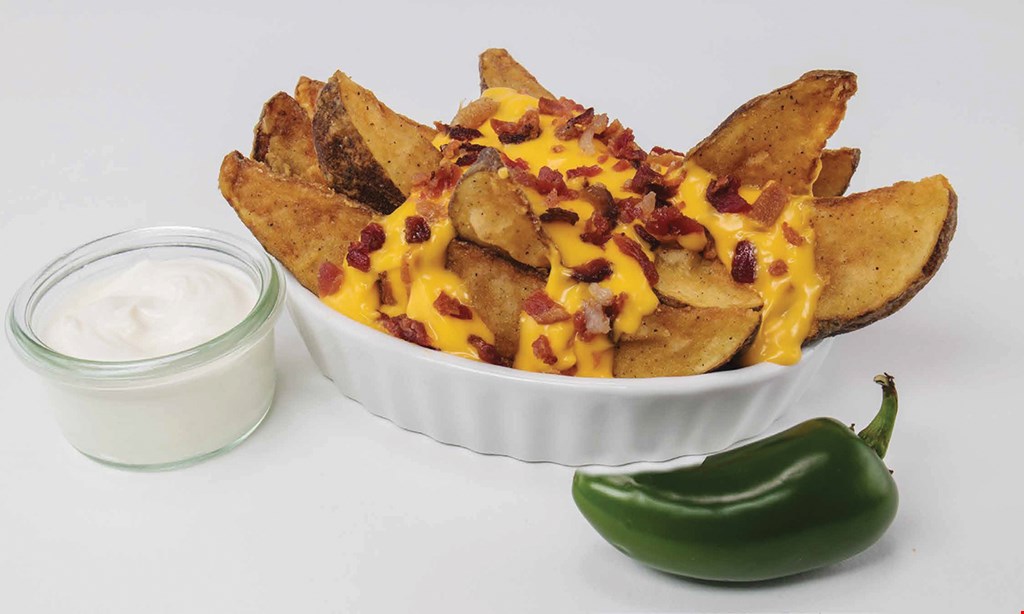Product image for Lee's Famous Recipe Chicken Upgrade any individual side to loaded potato wedges for $1