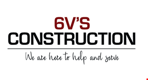 6V's Construction logo
