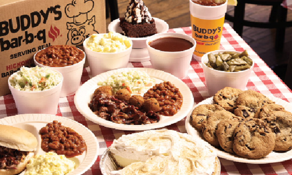Product image for Buddy's Bar-B-Q Cleveland FREE Jr. Hot Fudge Cake with the purchase of an entree. 