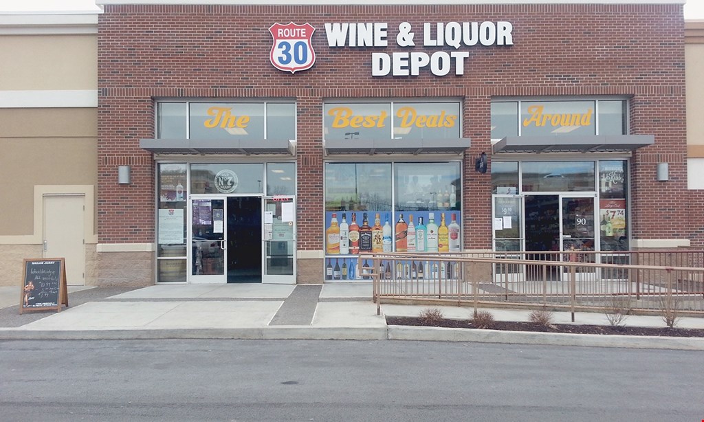 Product image for Route 30 Wine & Liquor Depot 5% Off any purchase of $75 or more. 