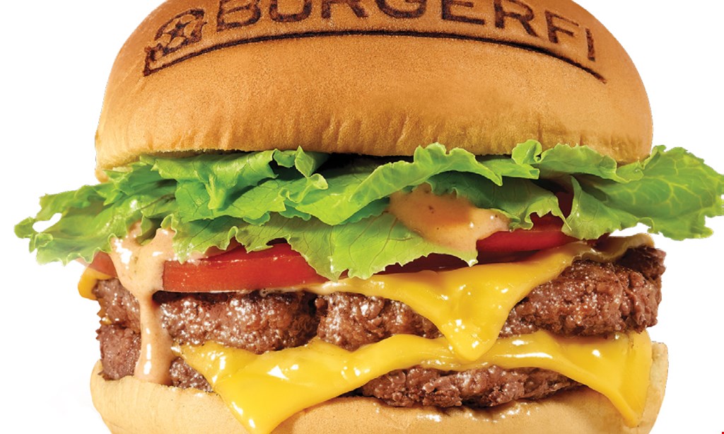 Product image for BurgerFi $1frieswith purchase of cheeseburger & drink. 