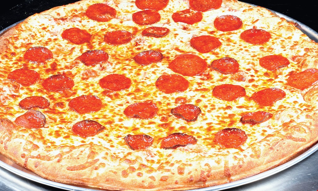 Product image for Taormina Pizza $39.99 2 x 24" One Topping Pizza Total of 64 slices if you request Square Cut