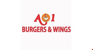 A1 Burgers &  Wings logo