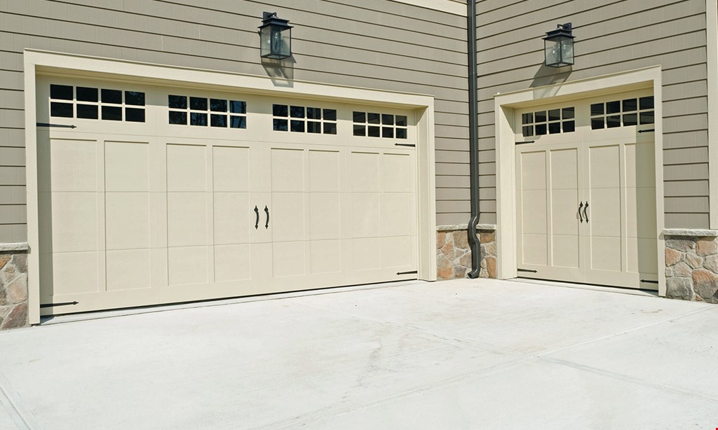 Product image for Quick Response Garage Door Epoxy Floor Specials 2-Car Garage From $979 installed. Single Color. 400 sq. ft. max. With coupon only. 