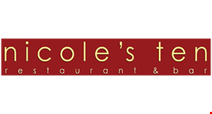Nicole's Ten Restaurant logo