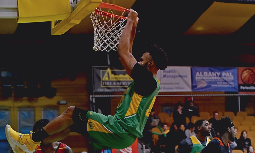 Product image for Albany Patroons Professional Basketball $2 Off general admission to any regular season home game