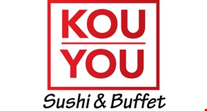 Product image for Kouyou Sushi & Buffet $2 OFF Dinner KOUYOU BUFFET WITH CASH ONLY. 