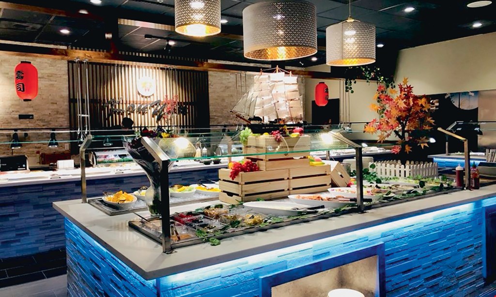 Product image for KouYou Sushi & Buffet $2 OFF Dinner KOUYOU BUFFET WITH CASH ONLY. ONE COUPON PER PERSON.