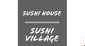 Product image for Sushi House 20% OFF any take-out order over $50.00 Cannot use on lunch specials or party trays. 