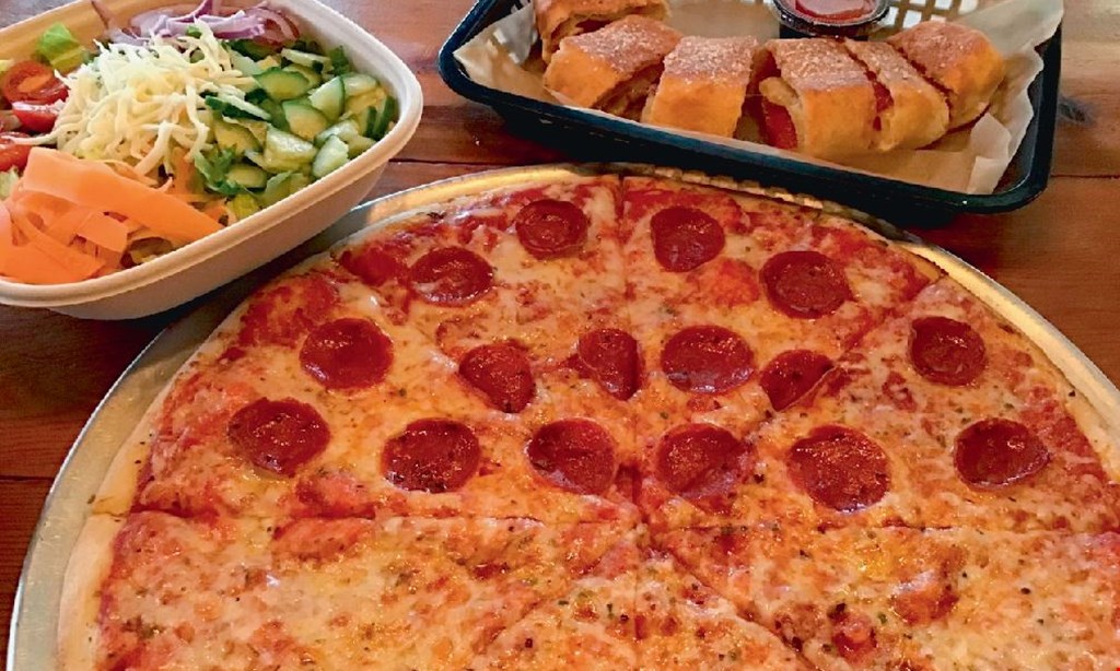 Product image for Ramundo'S Pizzeria FREE cheese pizza, buy any 16” XL pizza at regular price, get a 16” XL cheese pizza free VALID MON.-THURS. ONLY. LIMIT ONE SAVE UP TO $13.99.